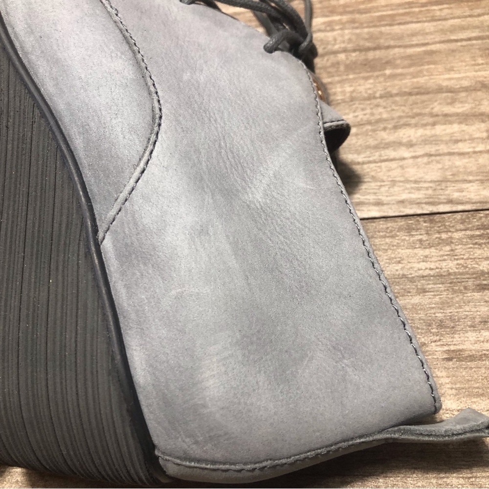 Dansko Cadee Nubuck Wedge Bootie sz 7 - Picture 11 of 15